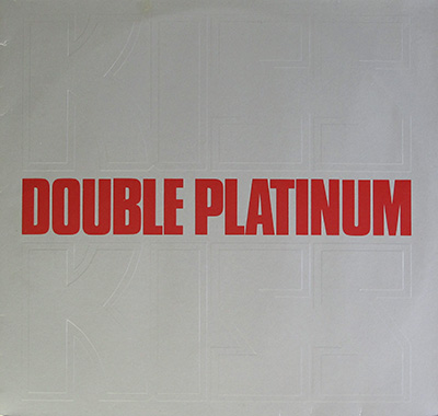 KISS - Double Platinum  album front cover vinyl record